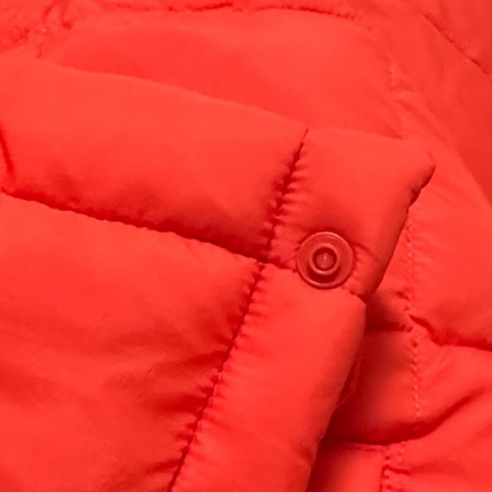 NWT Halfdays Nellie packable Quilted Orange Jacket - Picture 8 of 12